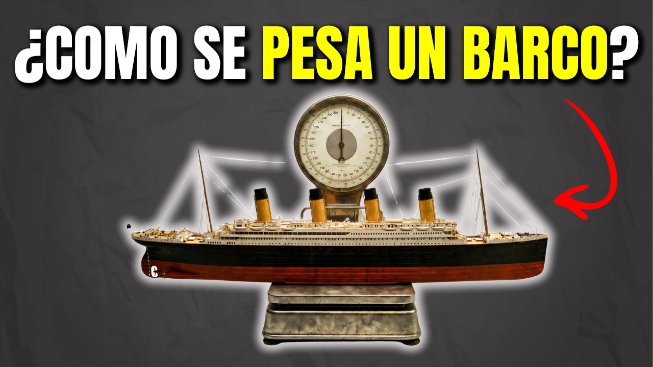 ¿SABÍAS que los BARCOS se PESAN?
