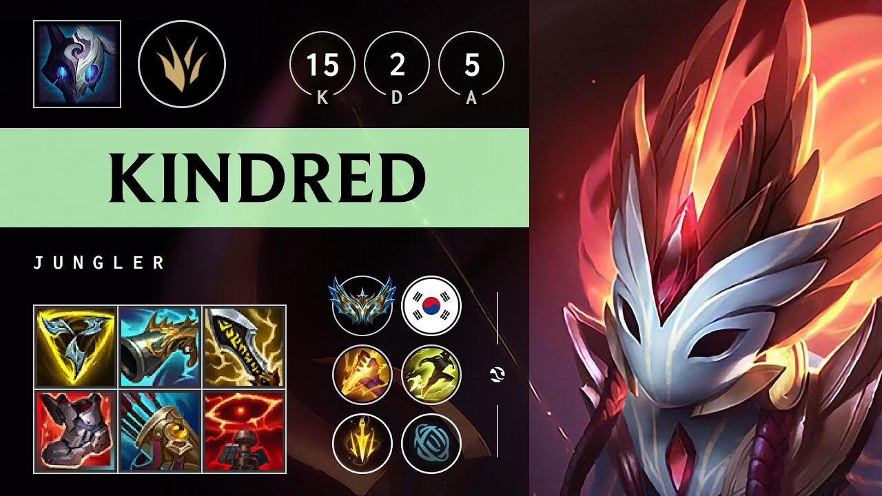 Kindred Jungle vs Graves - KR Challenger Patch 25.04