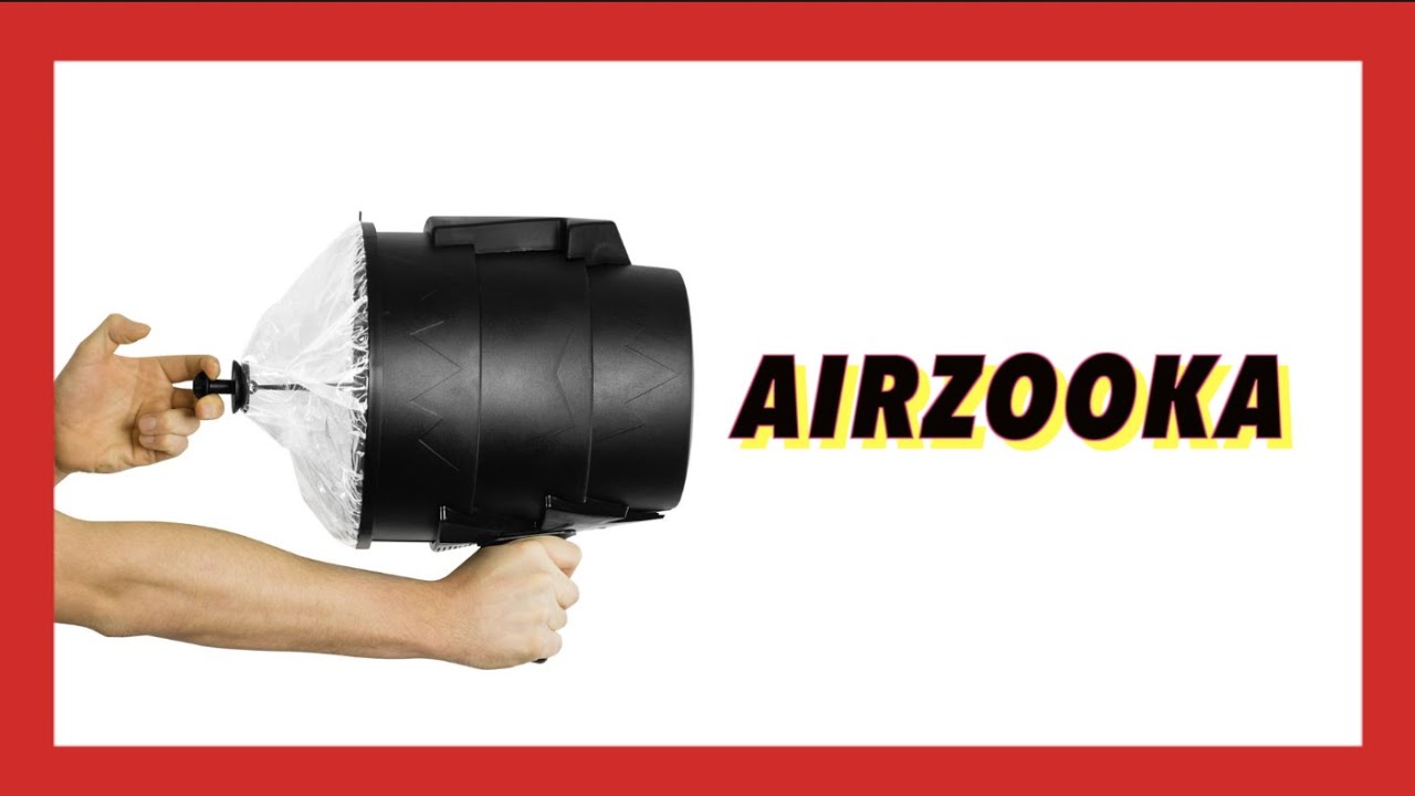AIRZOOKA: Un CAÑÓN de VÓRTICES de VIENTO