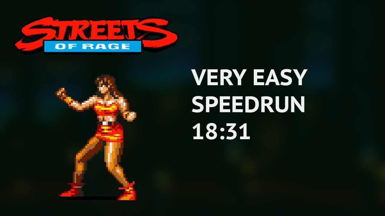 SOLO: Blaze Very Easy 18:31 (Streets of Rage 2)