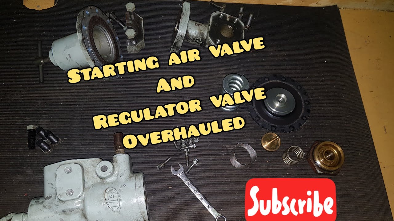 Daihatsu generator starting air overhauled.. #educationalvlog @marineengineerworks