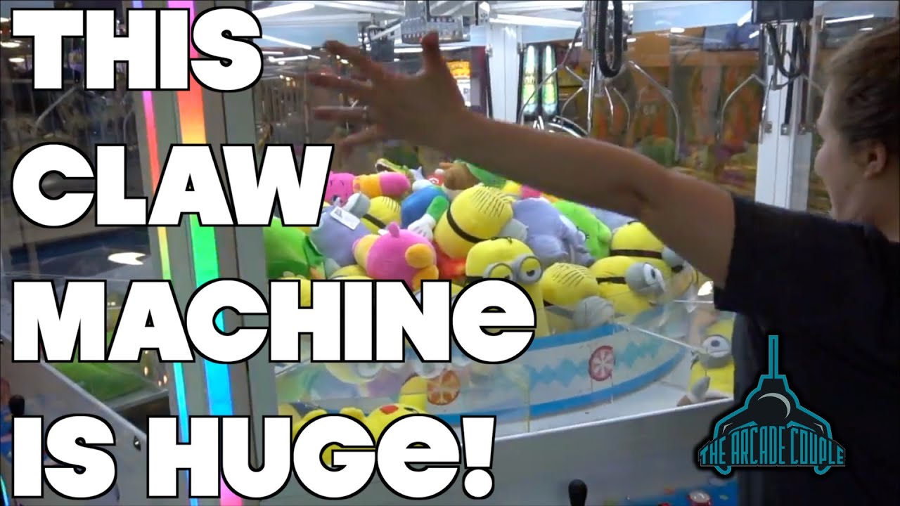 Check Out This HUGE Moving Castle Claw Machine!