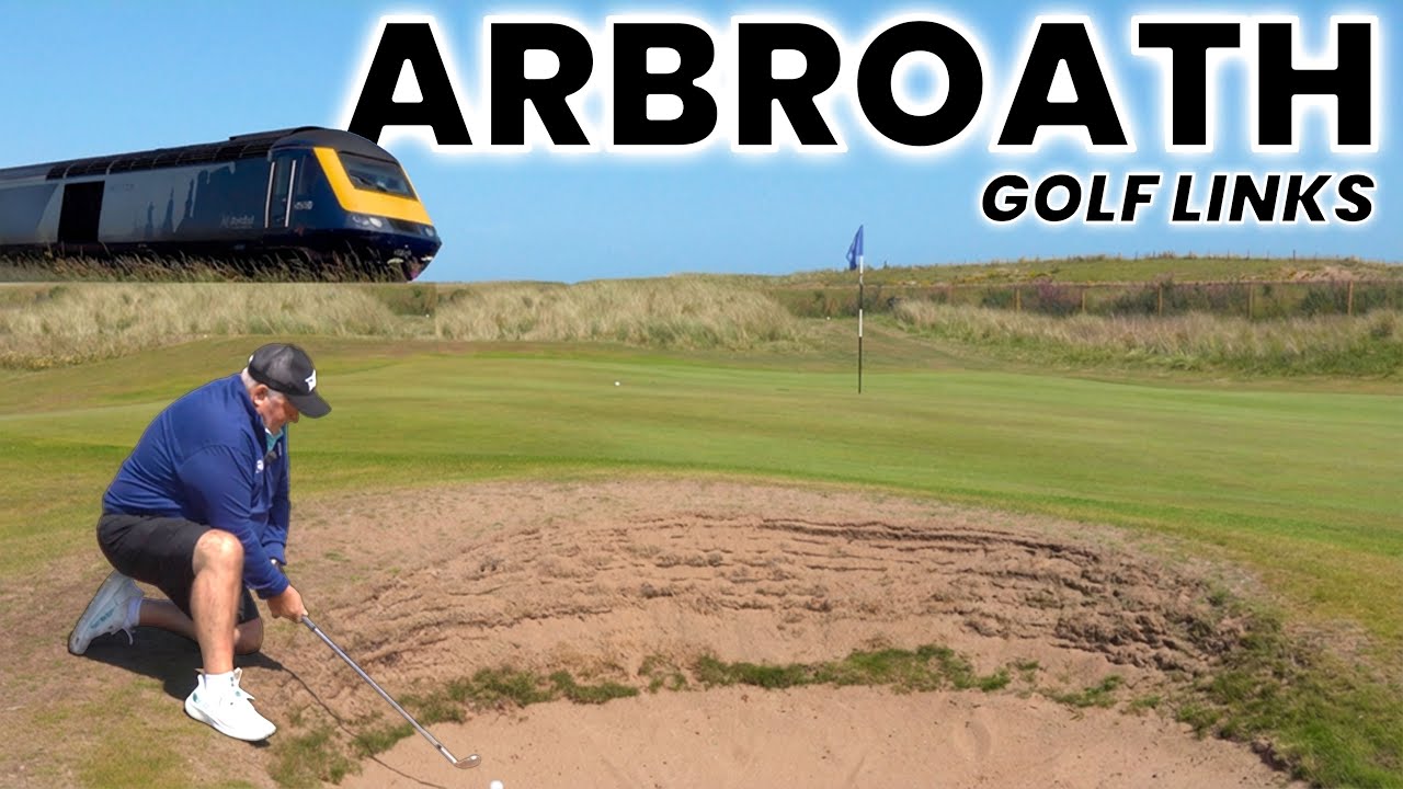 ARBROATH GOLF LINKS // HIDDEN GEMS // SCOTLAND 🏴󠁧󠁢󠁳󠁣󠁴󠁿