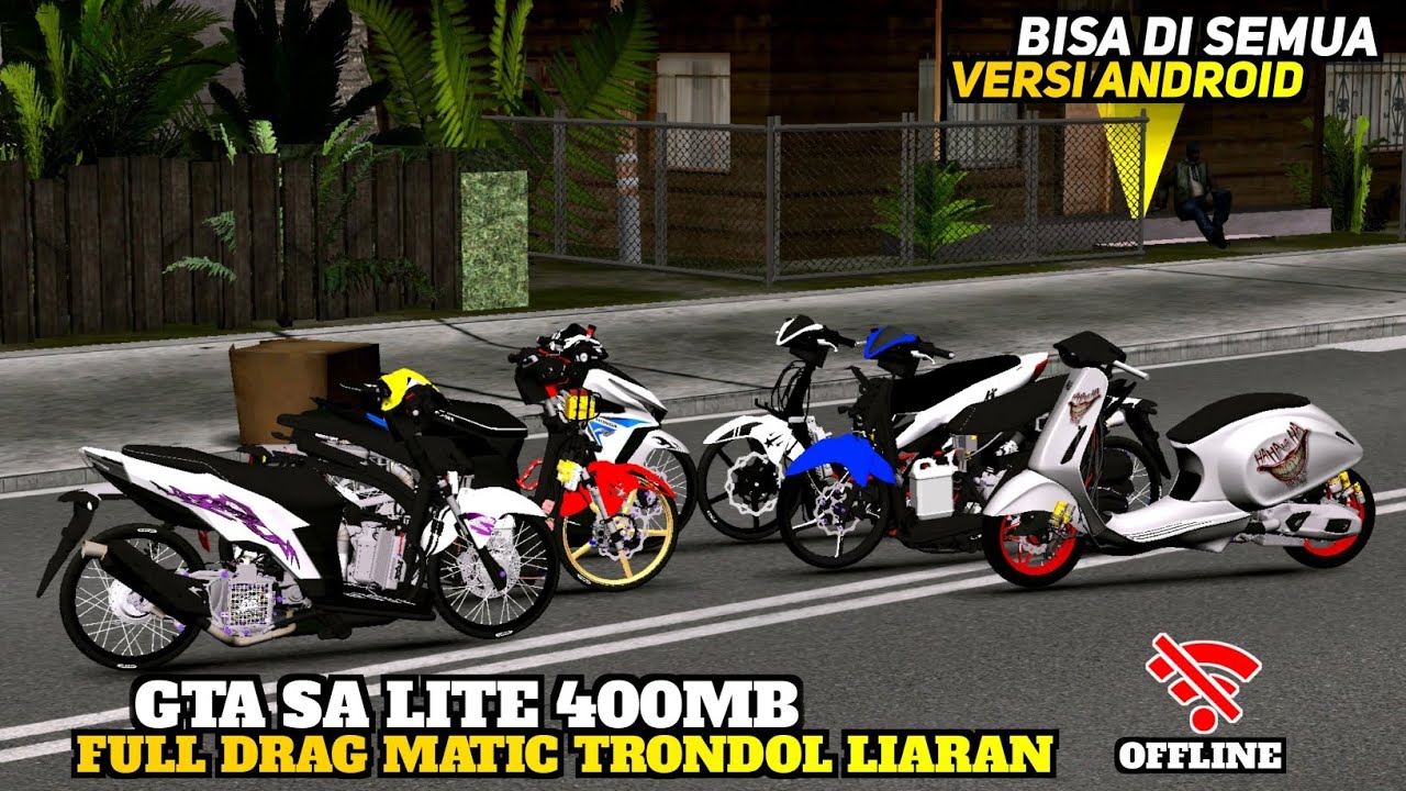 RILIS‼️GTA SA LITE FULL MOD DRAG MATIC VARIO VESMET LIARAN SOUND GAHAR OFFLINE TERBARU 2026