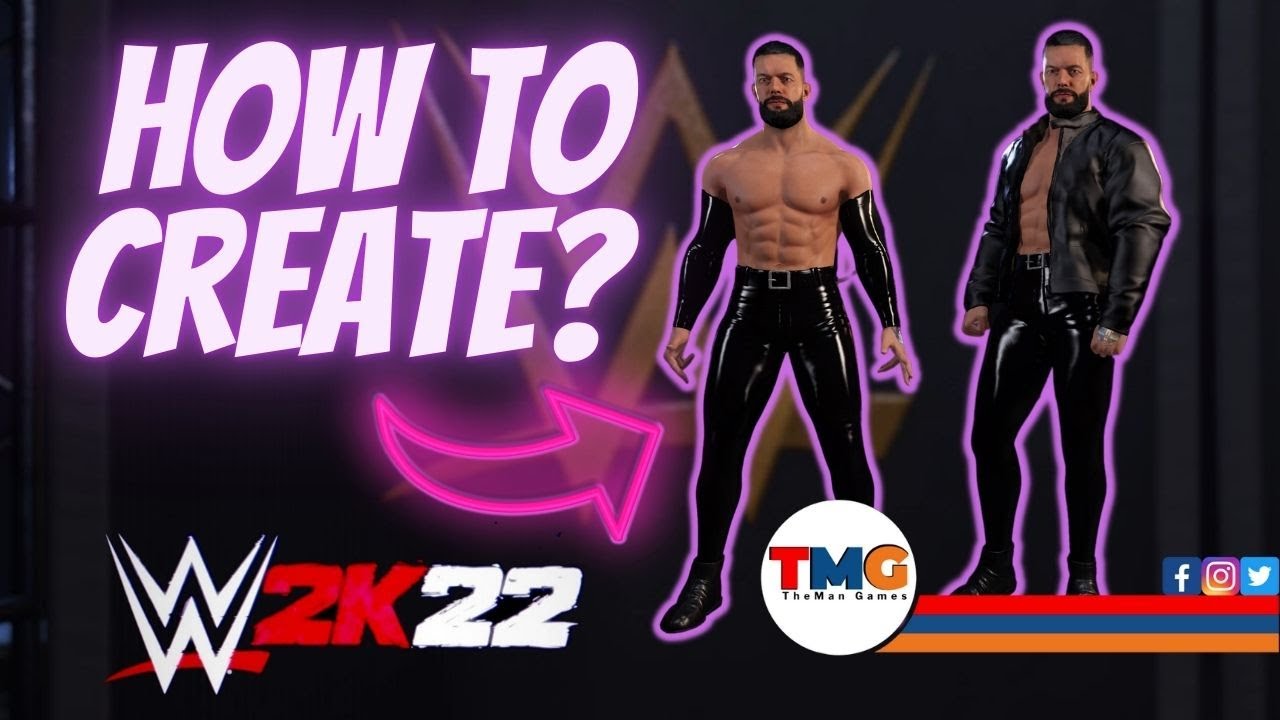 How To Create Judgment Day Finn Balor WWE 2K22 Creations