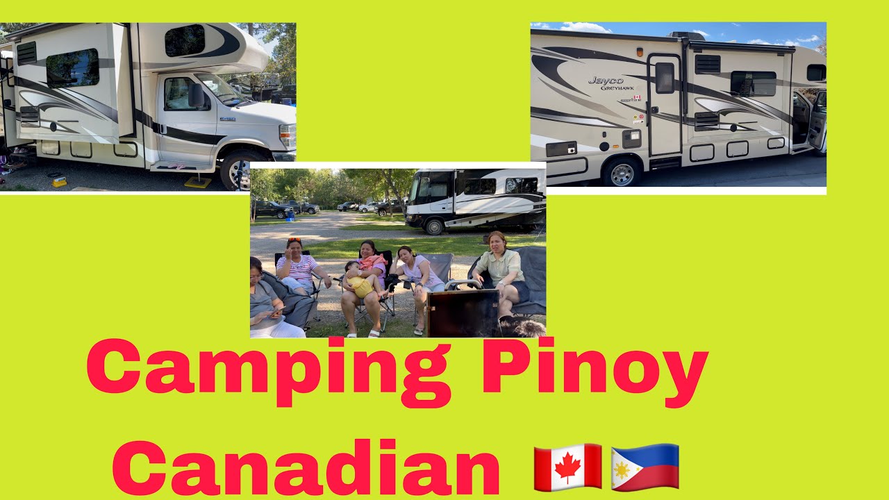 Motorhome Camping  Filipino Canadian in Alberta 🇵🇭🇨🇦