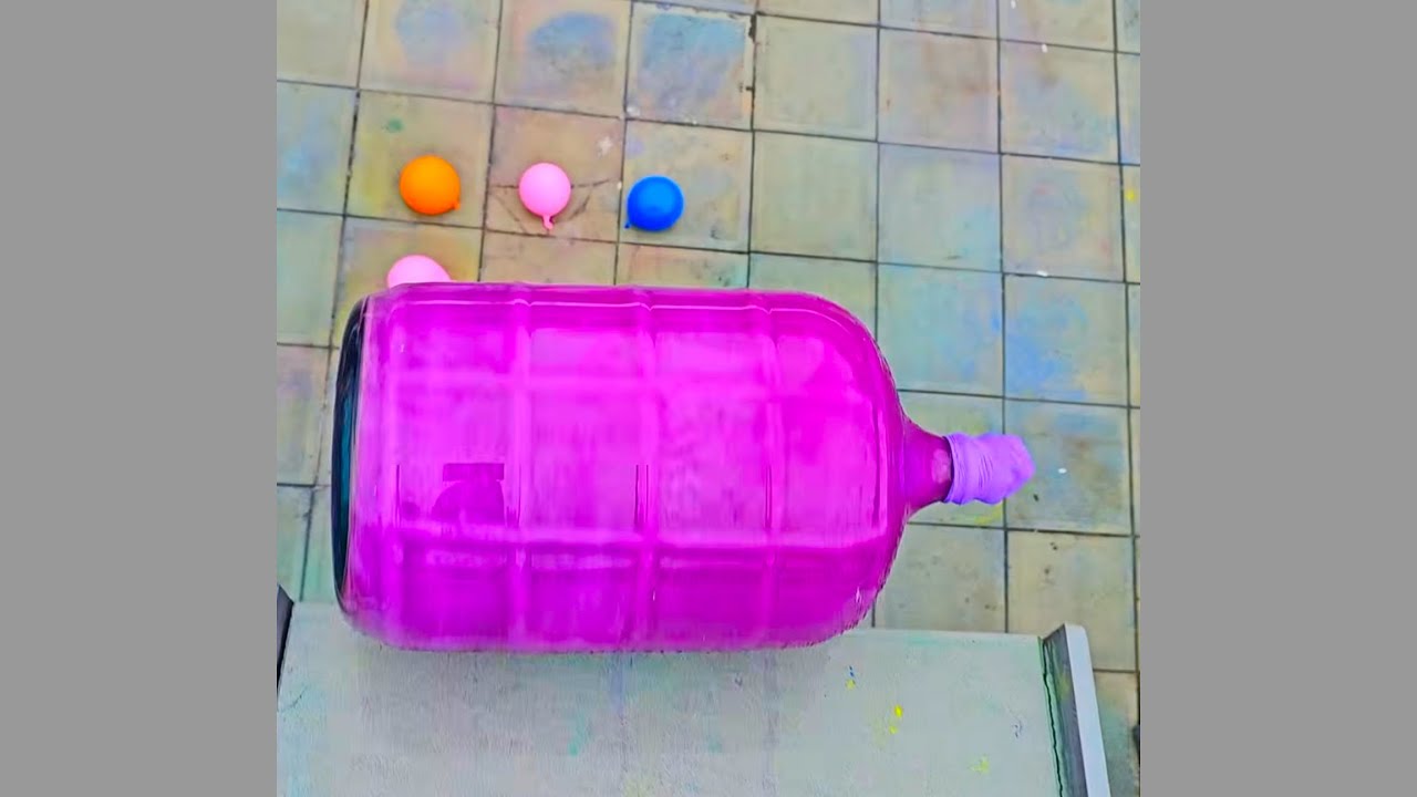 🎈Breaking Glass Bottles and Balloon Drops! Crushing Crunchy & Soft Things!🔥
