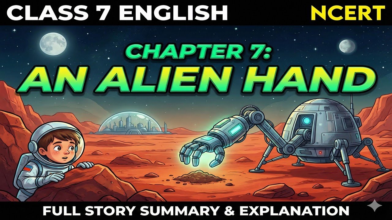 An Alien Hand Chapter 7 English  Class 7 NCERT