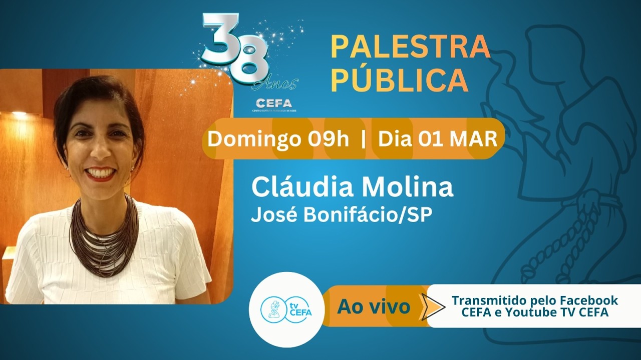 Palestra CEFA - 01/03/2026 - Claudia Molina