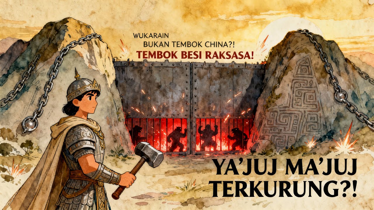 Bukan Tembok China! Melacak Lokasi Asli Dinding Besi Zulkarnain yang Mengurung Ya’juj Ma’juj