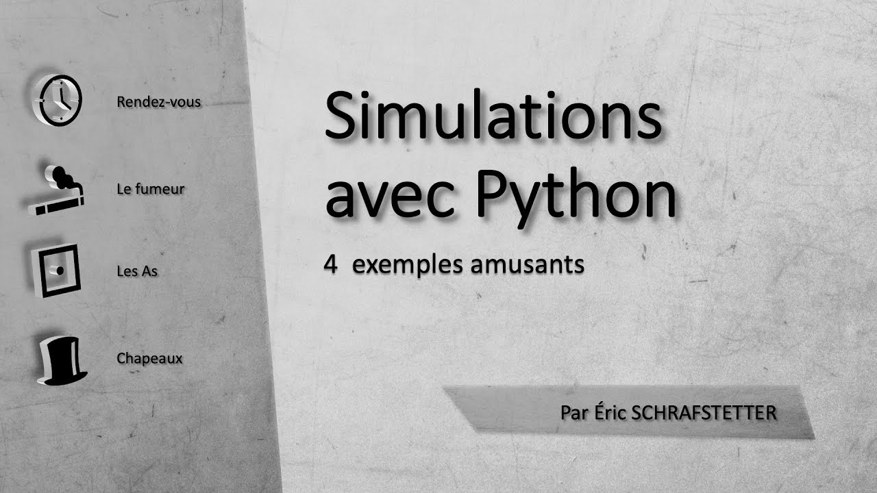 Simulations avec Python : 4 exemples concrets amusants