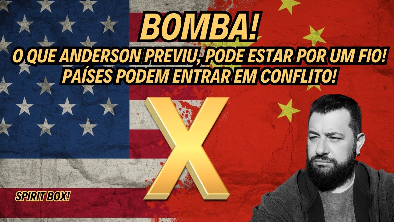 BOMBA! O QUE ANDERSON PREVIU, PODE ESTAR POR UM FIO! PAÍSES PODEM ENTRAR EM CONFLITO!