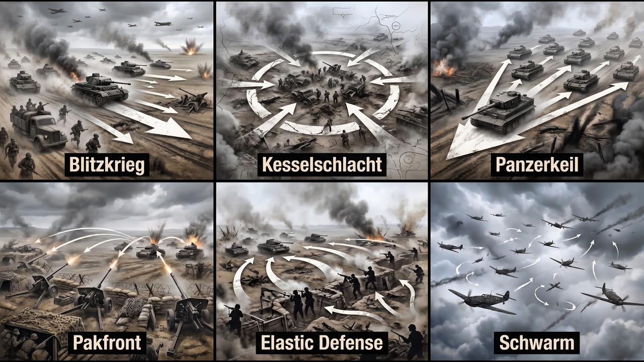 Every Major German Tactical Doctrine in WWII Explained