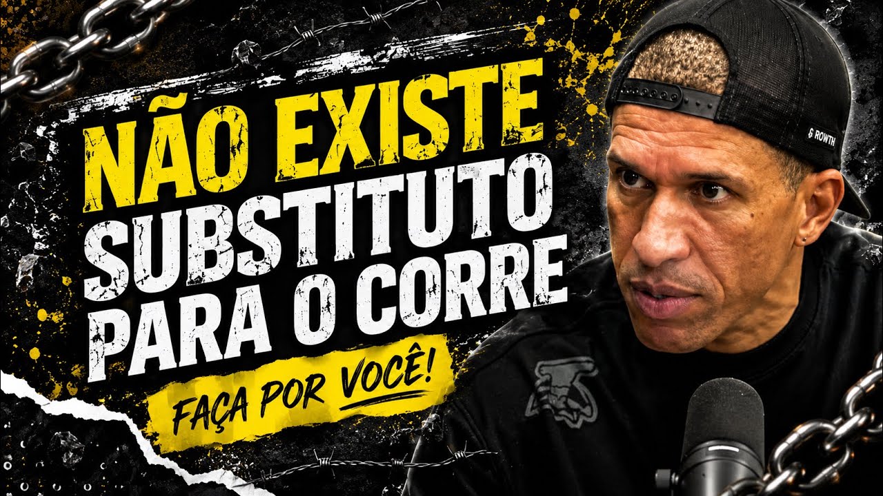 NÃO EXISTE SUBSTITUTO PARA O CORRE, FAÇA POR VOCÊ,! O PODEROSÍSSIMO NINJA MOTIVACIONAL #ninja