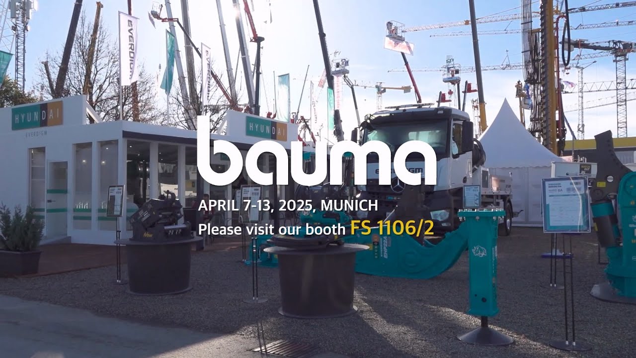 HYUNDAI EVERDIGM returns to BAUMA 2025