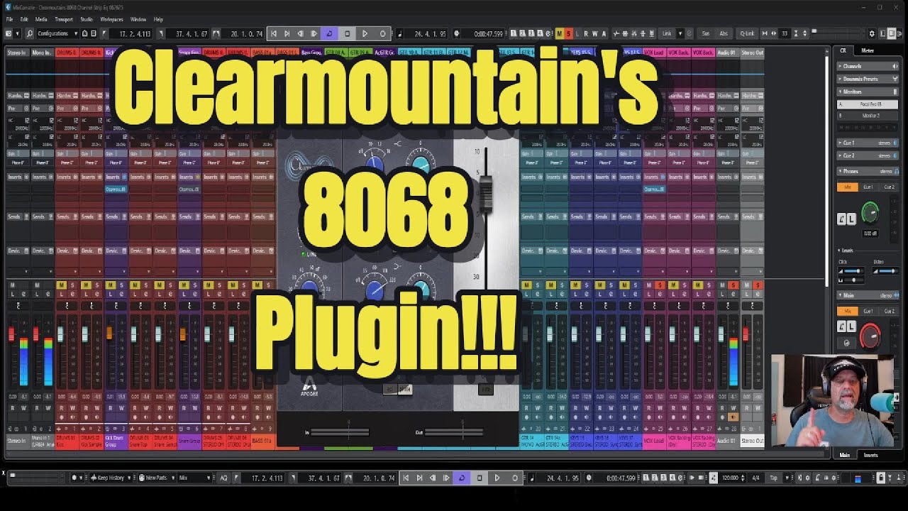 Plugin Alert! Bob Clearmountain's 8068 Neve Console It's Freaking AWESOME!!