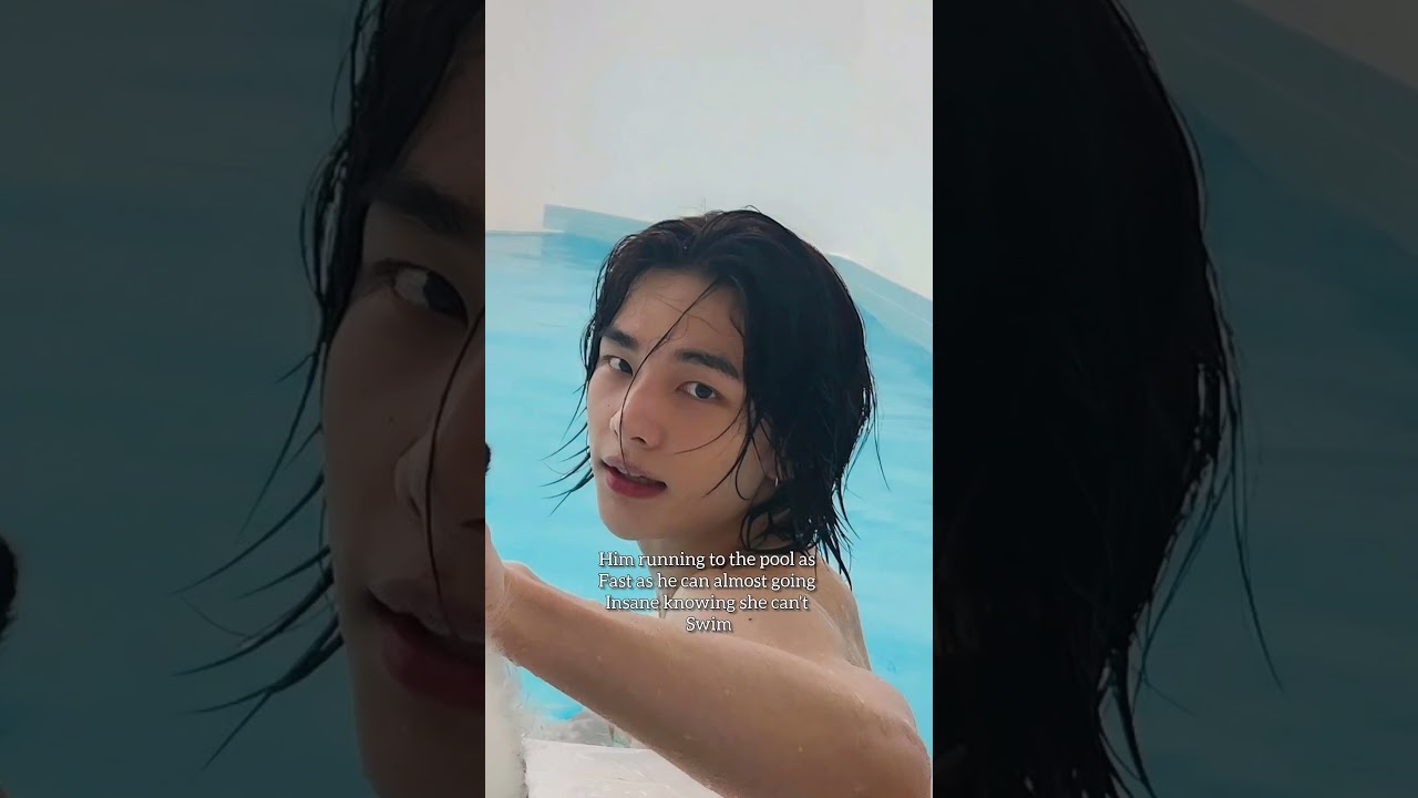 POV:when someone pushes you in pool and your enemy......#hyunjin  #skz #kpop #ff #read #yn #viral