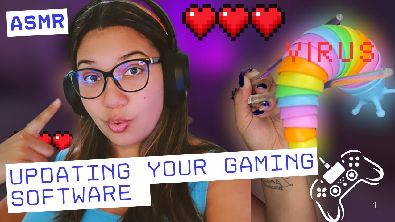 ASMR | Updating Your Software – System Check, Virus Removal & Game Install 💾🧠 Soft-Spoken