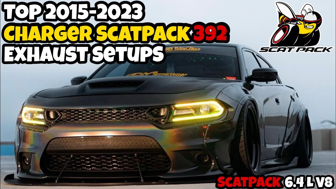 Top 2015-2023 Dodge Charger ScatPack 392 Exhaust Setups