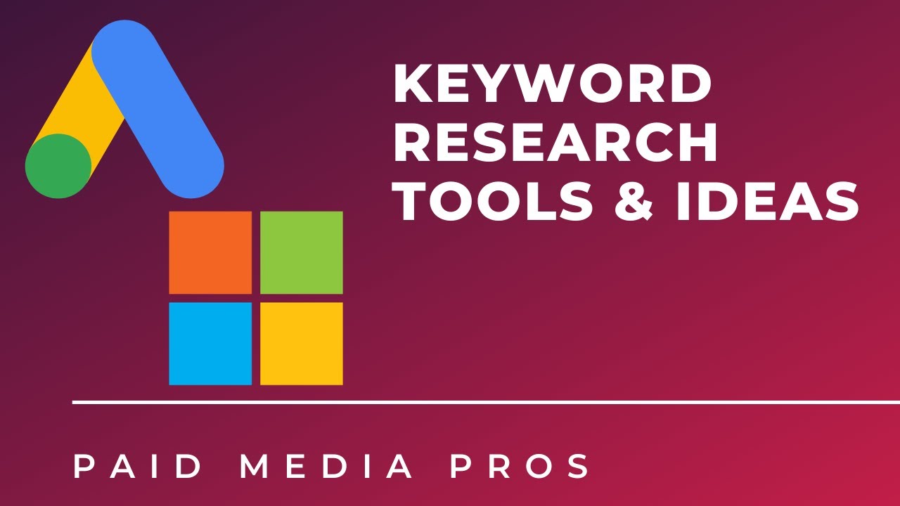 Keyword Research Tools and Ideas