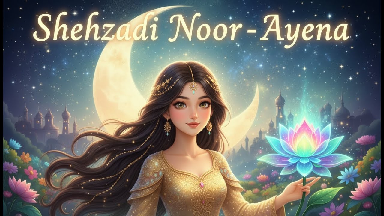 “Shehzadi Noor-e-Ayena | Jadoo, Hasad aur Noor Ki Hairat-Angaiz Kahani 🌸✨”
