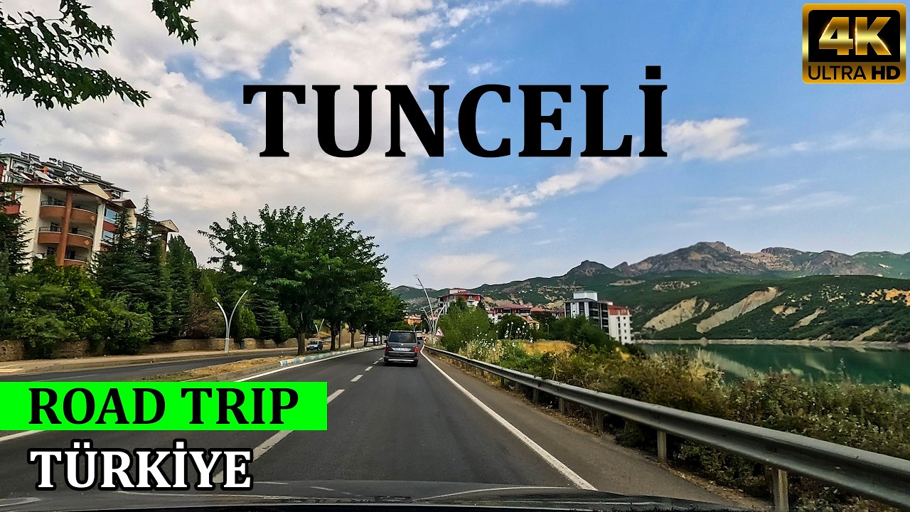 Tunceli merkez (Türkiye) 4K | Yolculuk - Road Trip