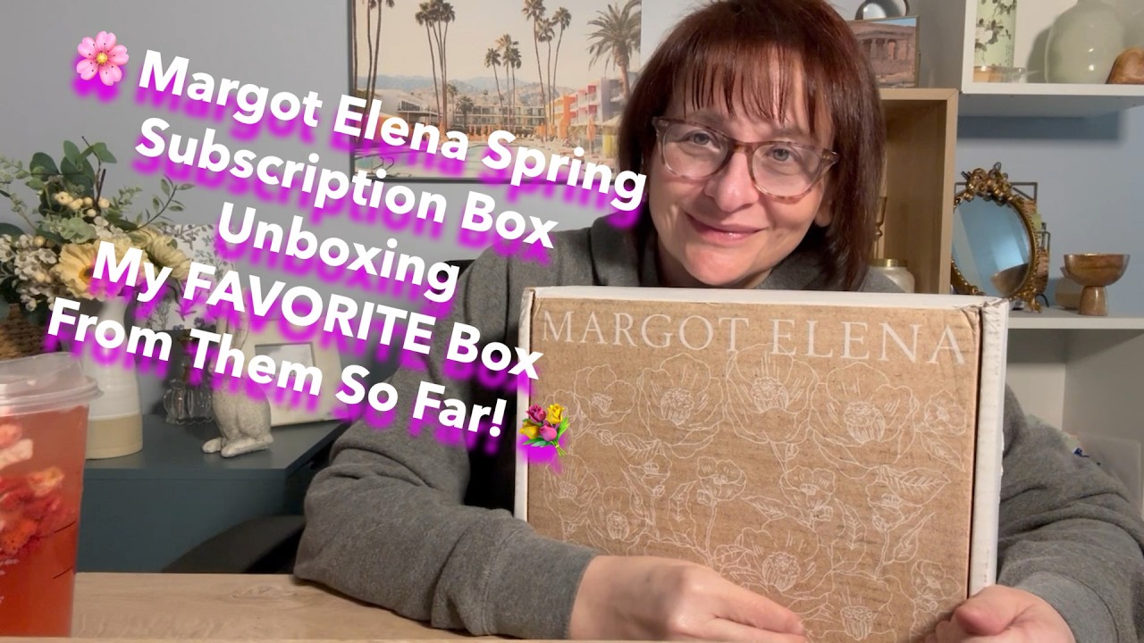 🌸 Распаковка весенней подписной коробки Margot Elena | Моя ЛЮБИМАЯ коробка от них на данный момен...