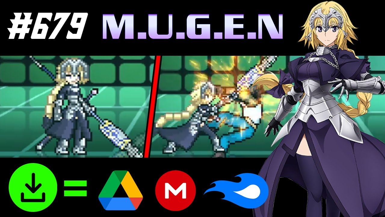JEANNE JUS CHAR SHOWCASE + DOWNLOAD | Mugen Showcase #679