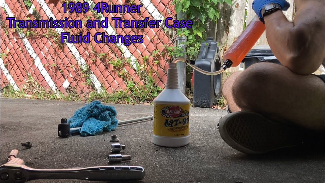1985-1989 1st Gen Toyota 4Runner Refresh Project Part 2: Transmission & Transfer Case Fluid Changes