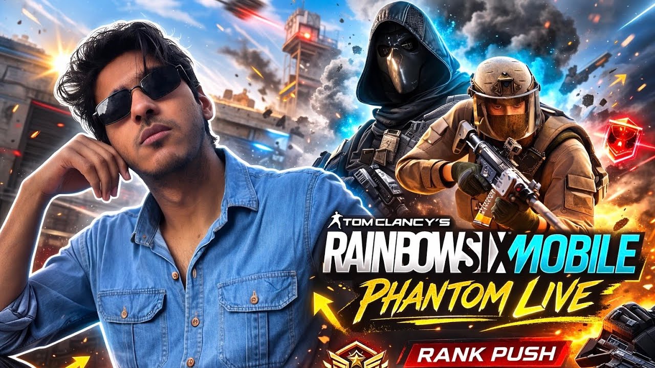 🔴 Haaanjii Gooood Morning😂 | Rank Push | Rainbow Six Mobile | Live |