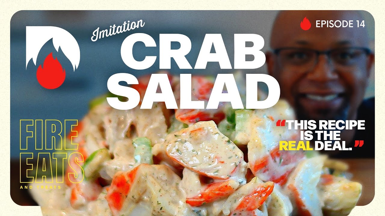 How to Make Imitation CRAB SALAD: Easy SEAFOOD salad recipe