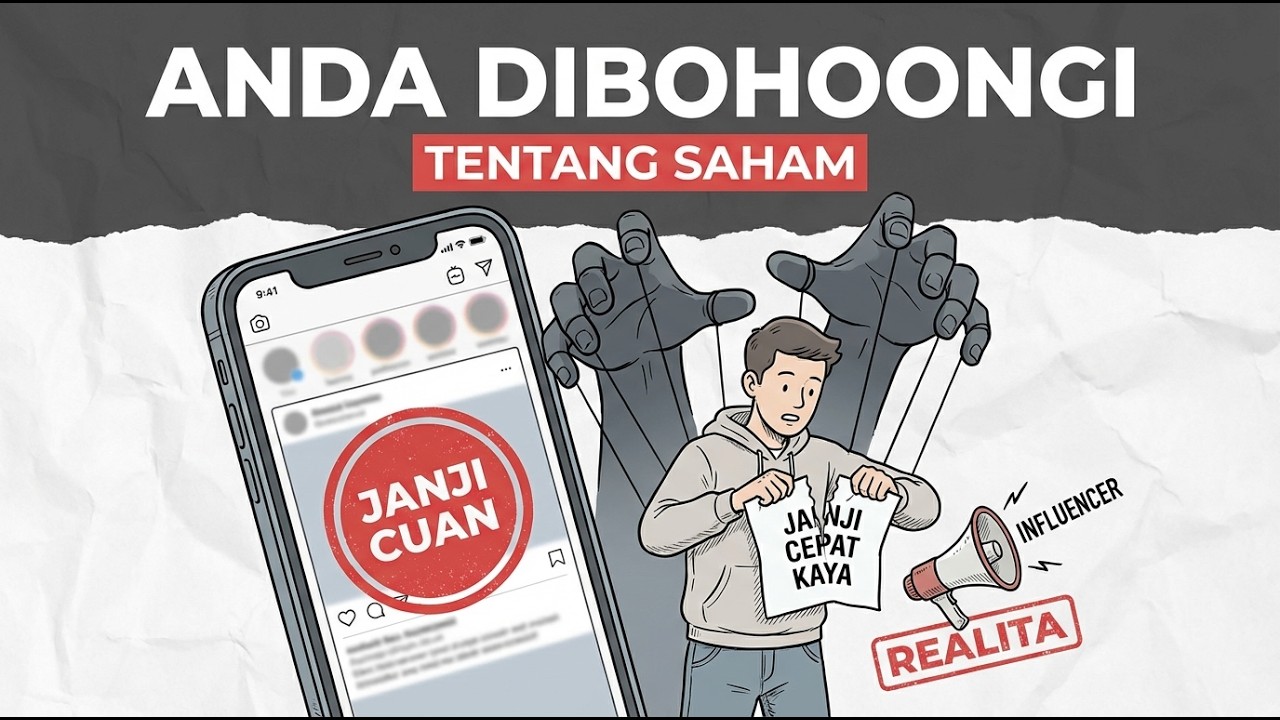 6 MITOS INVESTASI SAHAM YANG MASIH DIPERCAYA BANYAK ORANG | LOGIKA FINANSIAL TANPA JANJI PALSU