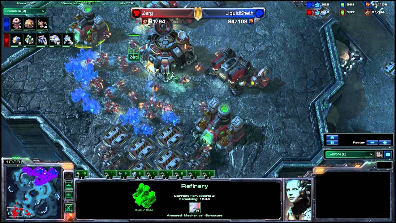 HD Starcraft 2 Sheth v Ryung g1