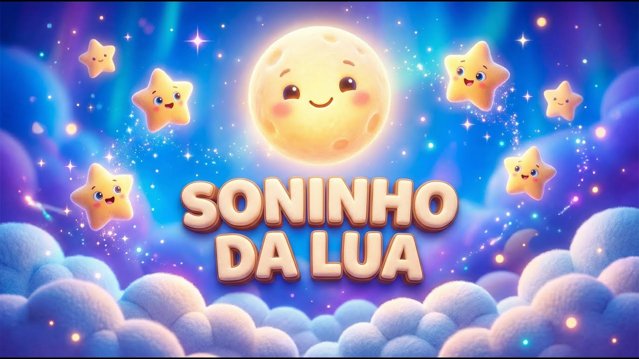 Soninho da Lua 🌙 A Canção Mais Carinhosa para Acalmar e Adormecer e Ninar com Amor