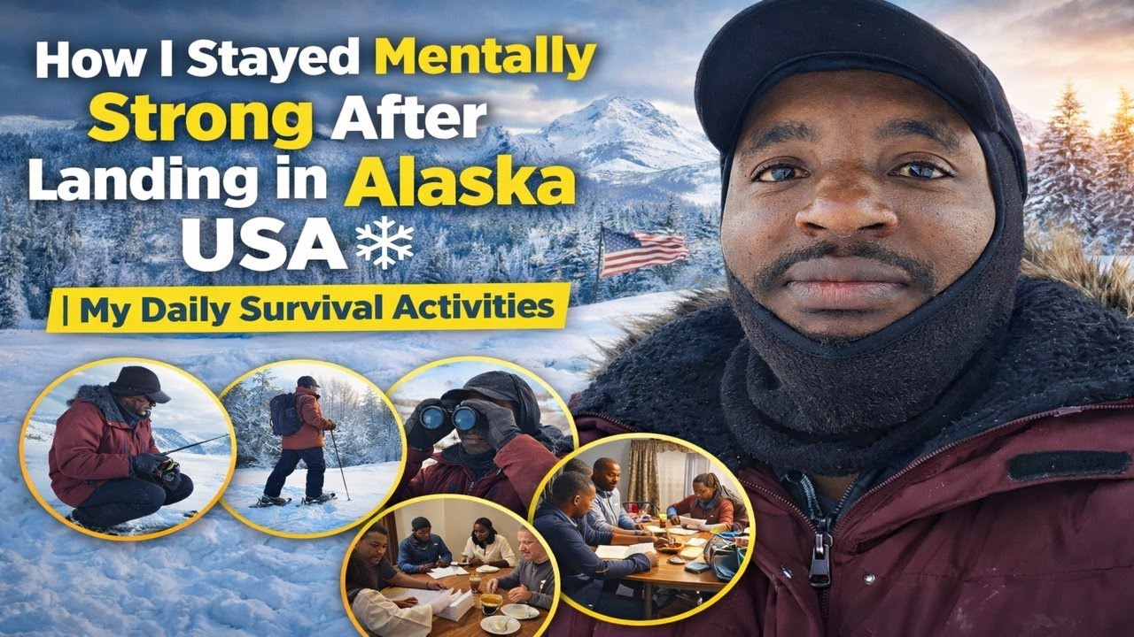 How I Stayed Mentally Strong After Landing in Alaska USA❄️ | My Daily Survival Activities