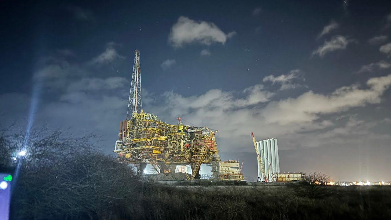 Brent Charlie oil rig