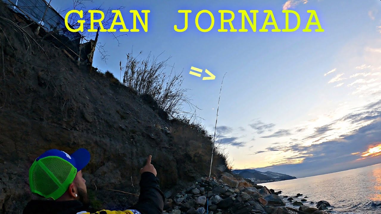 GRANDES PICADAS, BUENAS CAPTURAS....SURFCASTING GRANADA