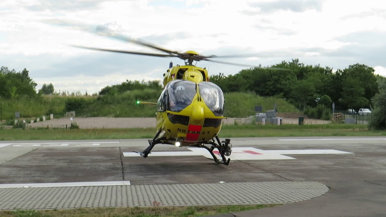ITH Christoph Brandenburg | Start am Klinikum Frankfurt (Oder) | H145 D-HYAM