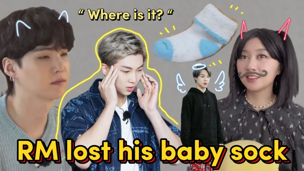Namjoon lost his Baby sock 🧦 pov #namjoon #rm #bts #jimin
