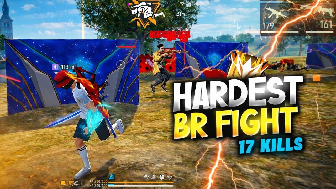 17 KILL DOMINATION 🔥 99% Headshot Accuracy 🎯 | BR Rank Full Gameplay 📱 FF MAX