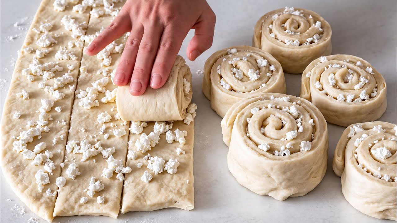 ÇÖREK TARİFİ📣Her Hafta Yapıyorum 5 Dakikada Bitiyor- Sahurluk Tarifler- Kahvaltılık Tarifler