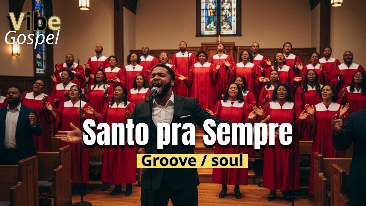 Santo pra Sempre  | COVER NOVA VERSÃO Louvor Gospel Goover Soul | Adoração Profunda a Jesus