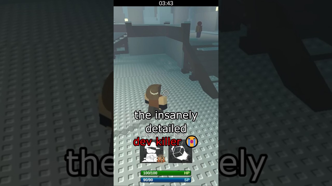 DEV KILLER Paranoy ENCOUNTER || die of death #dieofdeath #dod #roblox #forsaken