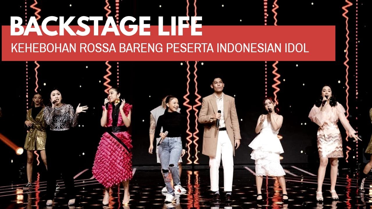 SERUNYA ROSSA BERSAMA FINALIS INDONESIA IDOL