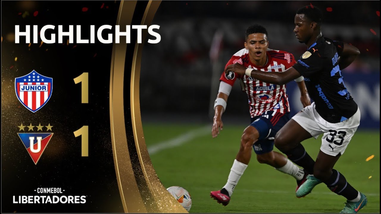 JUNIOR FC vs. LDU | HIGHLIGHTS | CONMEBOL LIBERTADORES 2024