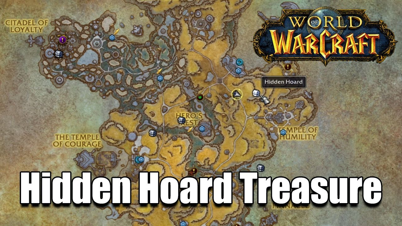 Hidden Hoard Treasure - World of Warcraft Shadowlands Bastion Chest Guide