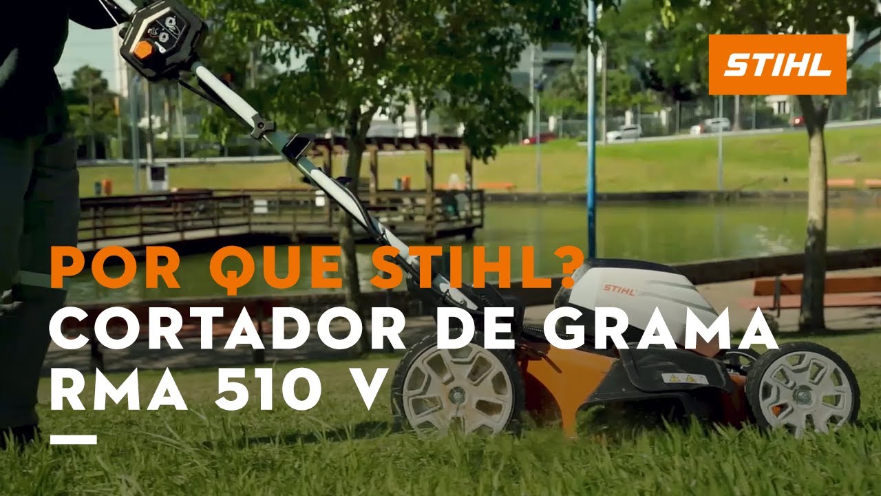 Cortador de grama a bateria tracionado RMA 510 V | Por que escolher STIHL?