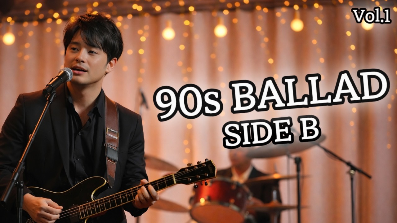 90s Korean & Japanese Retro Ballad Playlist | 90s Tape SIDE B Vol.1
