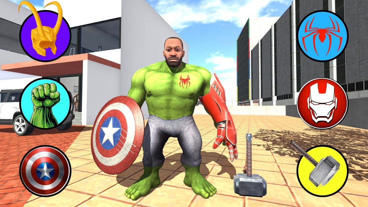 Franklin Become Super Hero - INDIAN BIKES DRIVING 3D