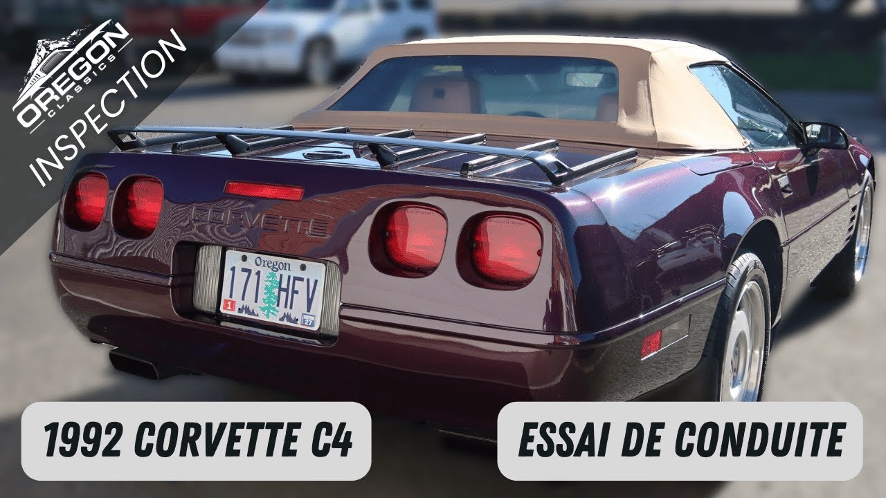 1992 Corvette C4 - Essai de conduite